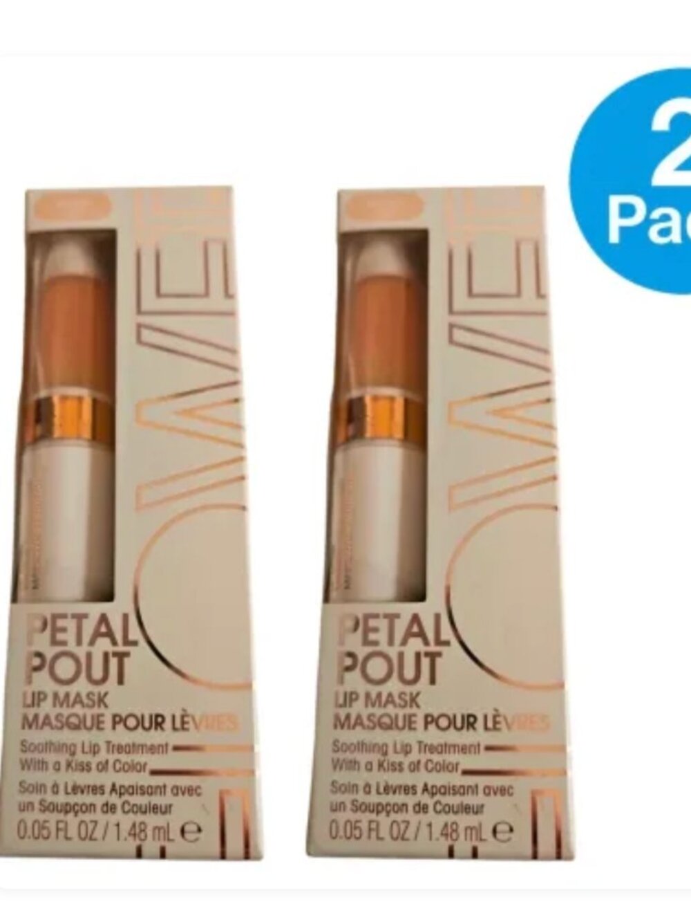 Flower Petal Pout Pucker Lip Mask (SET OF TWO)